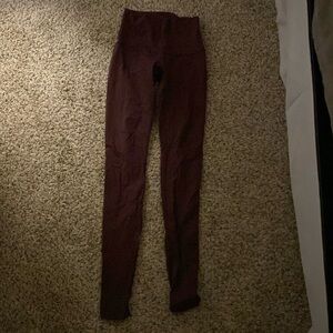 Lululemon OLD STYLE wunder train leggings
